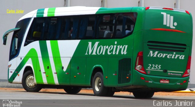 Empresa de Transportes e Turismo Moreira 2255 na cidade de Goiânia, Goiás, Brasil, por Carlos Júnior. Número da foto: #5530510.