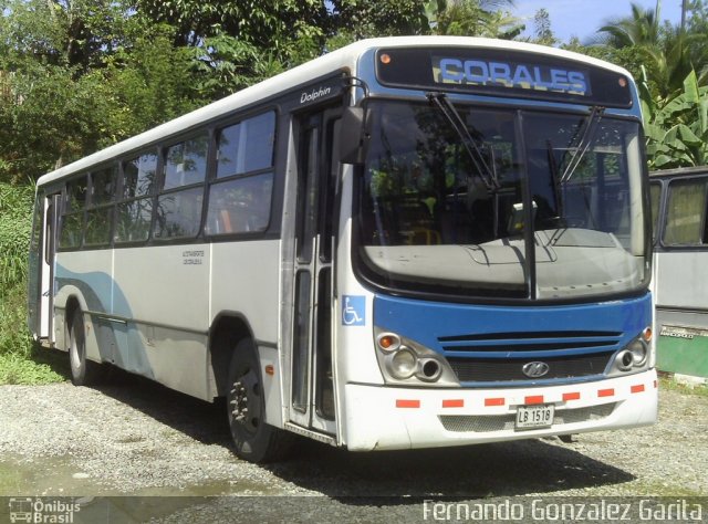 Autotransportes Los Corales LB 1518 na cidade de Alto Paraíso de Goiás, Goiás, Brasil, por Fernando Gonzalez Garita. Número da foto: #5530574.