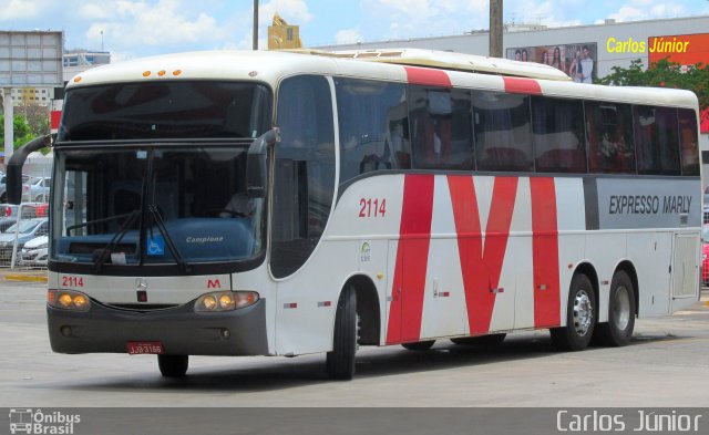 Expresso Marly 2114 na cidade de Goiânia, Goiás, Brasil, por Carlos Júnior. Número da foto: #5530521.