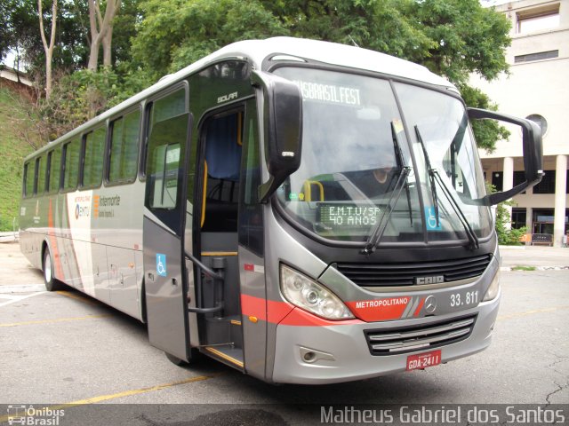 Guarulhos Transportes 33.811 na cidade de São Paulo, São Paulo, Brasil, por Matheus Gabriel dos Santos. Número da foto: #5529320.