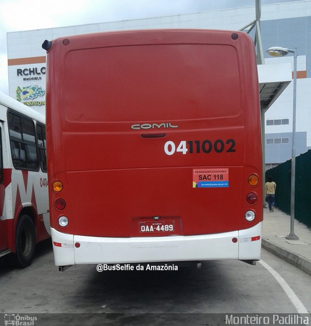 Integração Transportes 0411002 na cidade de Manaus, Amazonas, Brasil, por Monteiro Padilha. ID da foto: 5529263.