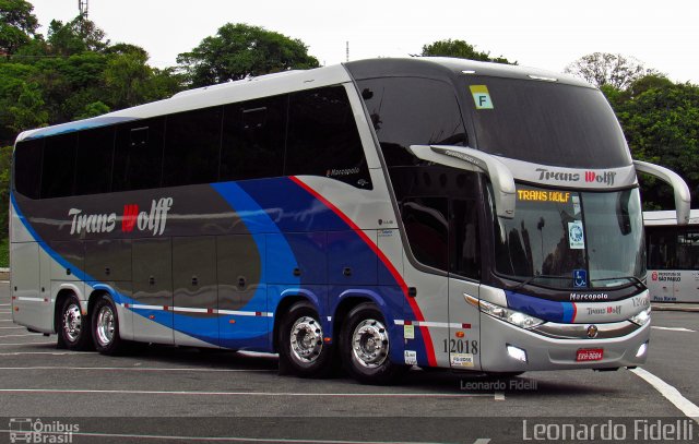 Trans Wolff Transportes e Turismo 12018 na cidade de São Paulo, São Paulo, Brasil, por Leonardo Fidelli. Número da foto: #5531531.