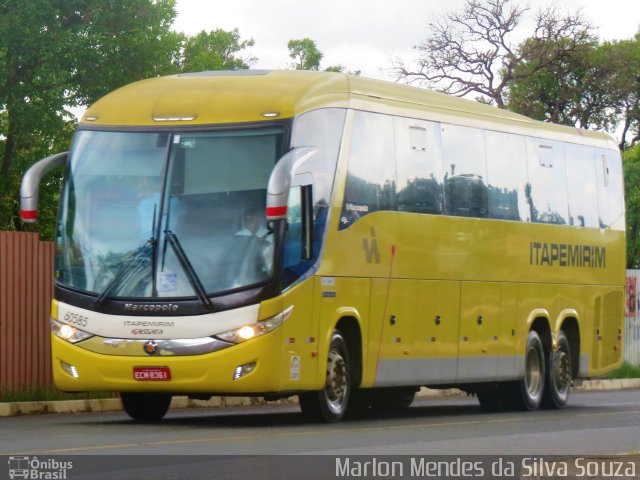 Viação Itapemirim 60585 na cidade de Brasília, Distrito Federal, Brasil, por Marlon Mendes da Silva Souza. ID da foto: 5528926.