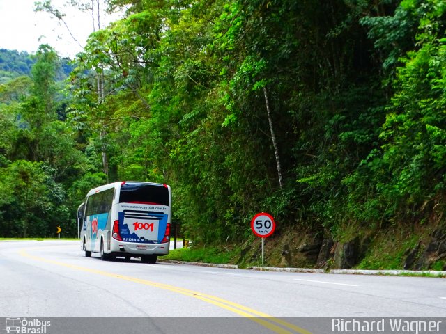 Auto Viação 1001 RJ 108.414 na cidade de Cachoeiras de Macacu, Rio de Janeiro, Brasil, por Richard Wagner. ID da foto: 5530489.