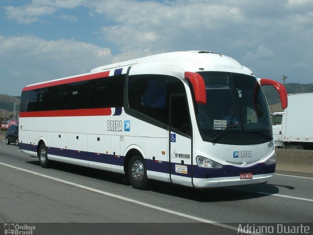 Breda Transportes e Serviços 1716 na cidade de Roseira, São Paulo, Brasil, por Adriano Duarte. ID da foto: 5529888.