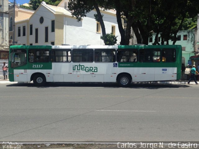 OT Trans - Ótima Salvador Transportes 21117 na cidade de Salvador, Bahia, Brasil, por Carlos Jorge N.  de Castro. Número da foto: #5531231.