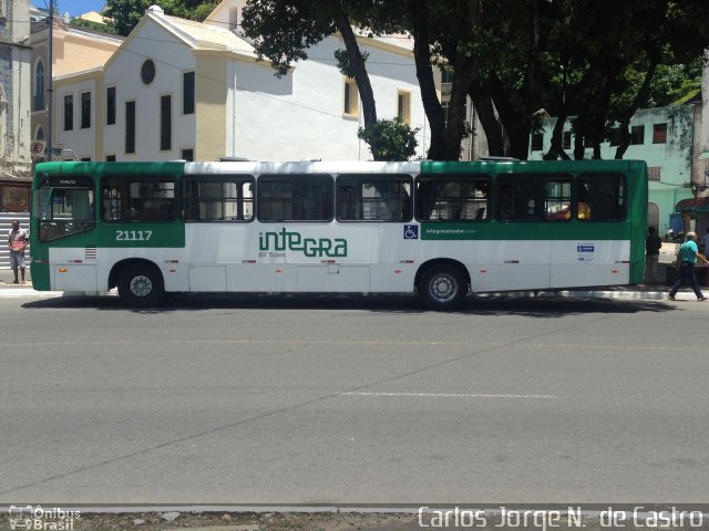 OT Trans - Ótima Salvador Transportes 21117 na cidade de Salvador, Bahia, Brasil, por Carlos Jorge N.  de Castro. ID da foto: 5531231.