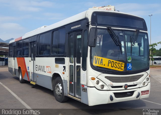 Evanil Transportes e Turismo RJ 132.050 na cidade de Rio de Janeiro, Rio de Janeiro, Brasil, por Rodrigo Gomes. Número da foto: #5529284.