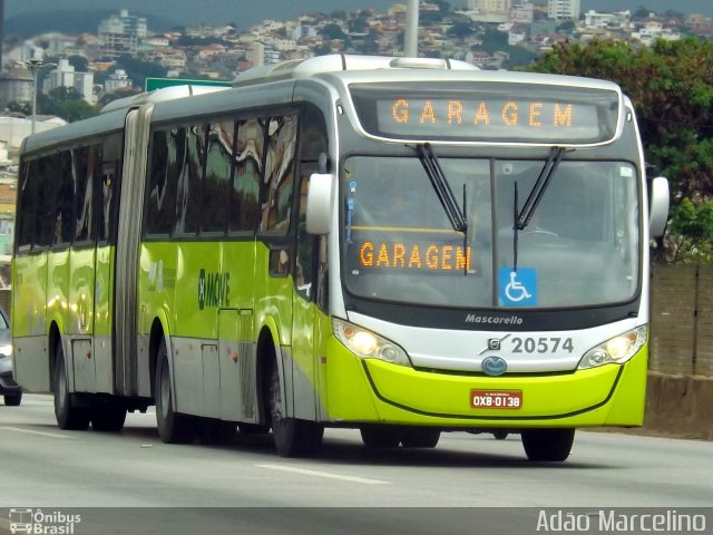 Viação Torres 20574 na cidade de Belo Horizonte, Minas Gerais, Brasil, por Adão Raimundo Marcelino. ID da foto: 5531169.