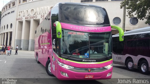 Viação Garcia 7189 na cidade de São Paulo, São Paulo, Brasil, por Jonas Ramos. Número da foto: #5530545.