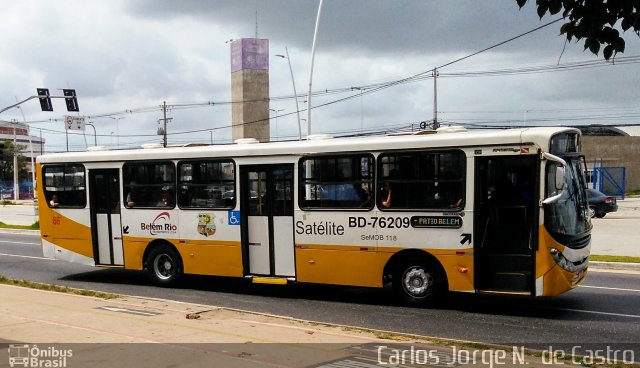 Belém Rio Transportes BD-76209 na cidade de Belém, Pará, Brasil, por Carlos Jorge N.  de Castro. Número da foto: #5530413.