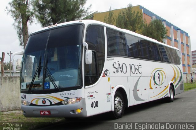 Expresso São José 400 na cidade de Tramandaí, Rio Grande do Sul, Brasil, por Daniel Espindola Dorneles. Número da foto: #5529781.