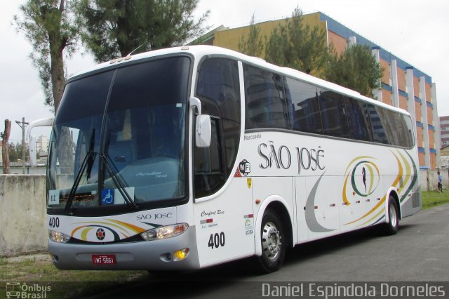 Expresso São José 400 na cidade de Tramandaí, Rio Grande do Sul, Brasil, por Daniel Espindola Dorneles. ID da foto: 5529781.