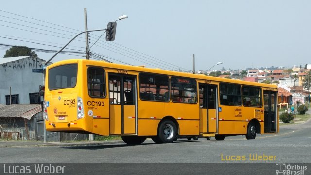 Auto Viação Santo Antônio CC193 na cidade de Curitiba, Paraná, Brasil, por Lucas Weber Calizario. Número da foto: #5529197.