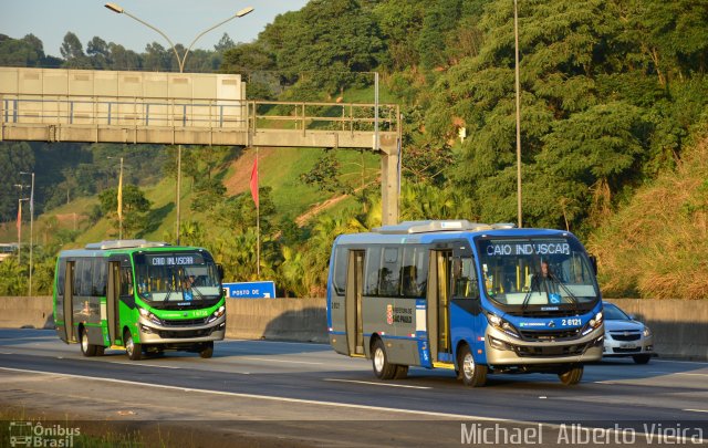 Transcooper > Norte Buss 2 6121 na cidade de Barueri, São Paulo, Brasil, por Michael  Alberto Vieira. Número da foto: #5528975.