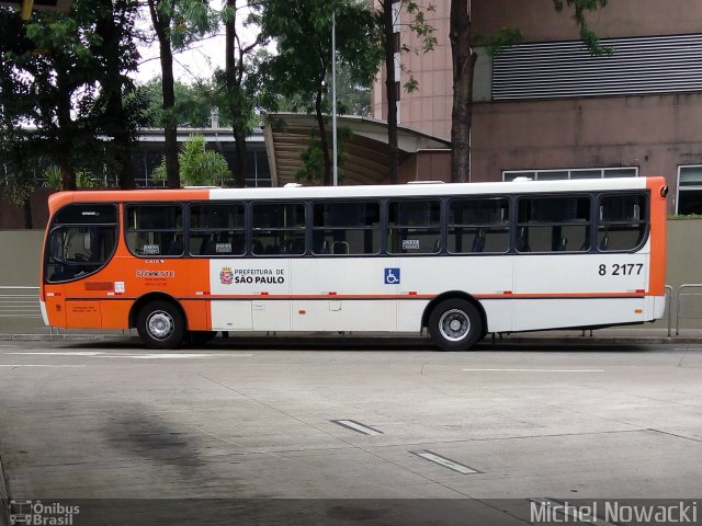 Viação Gato Preto 8 2177 na cidade de São Paulo, São Paulo, Brasil, por Michel Nowacki. Número da foto: #5530742.