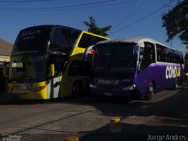 Condorbus 4126 na cidade de Santiago, Rio Grande do Sul, Brasil, por Jorgeandres Jorge Andres. Número da foto: #5532602.