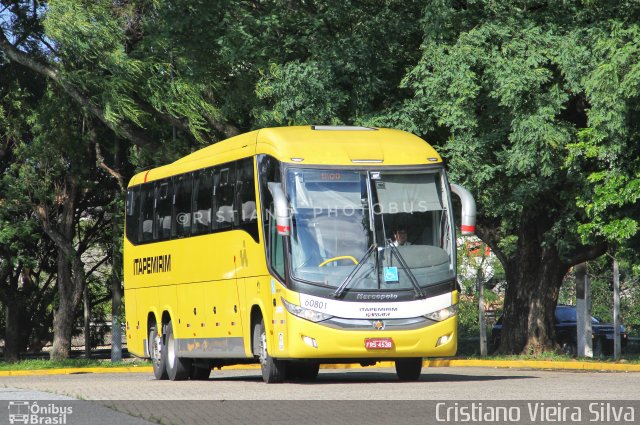 Viação Itapemirim 60801 na cidade de São Paulo, São Paulo, Brasil, por Cristiano Vieira Silva. Número da foto: #5532538.