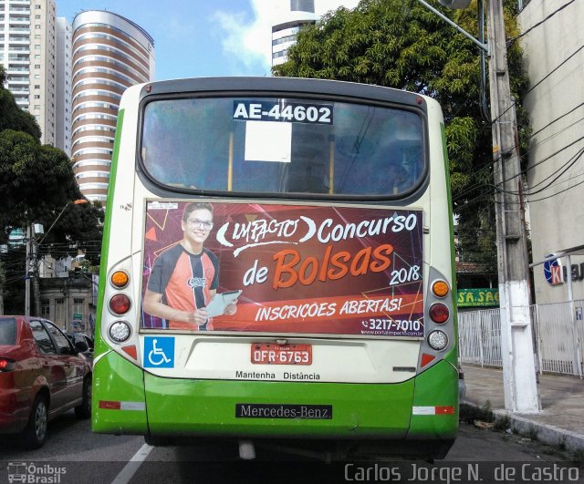 Transurb AE-44602 na cidade de Belém, Pará, Brasil, por Carlos Jorge N.  de Castro. ID da foto: 5533350.