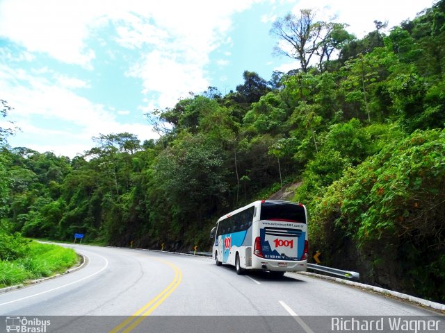 Auto Viação 1001 RJ 108.414 na cidade de Cachoeiras de Macacu, Rio de Janeiro, Brasil, por Richard Wagner. ID da foto: 5533684.