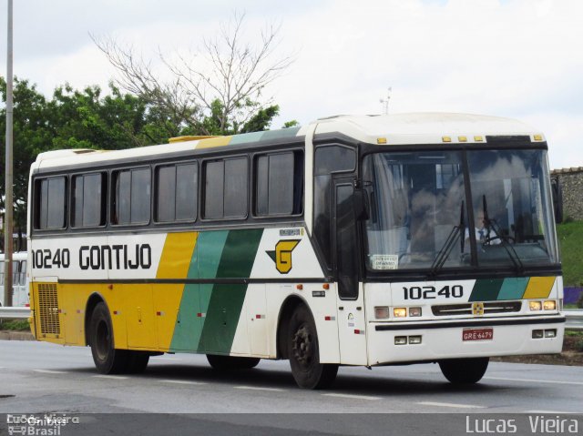 Empresa Gontijo de Transportes 10240 na cidade de Belo Horizonte, Minas Gerais, Brasil, por Lucas Vieira. ID da foto: 5534722.