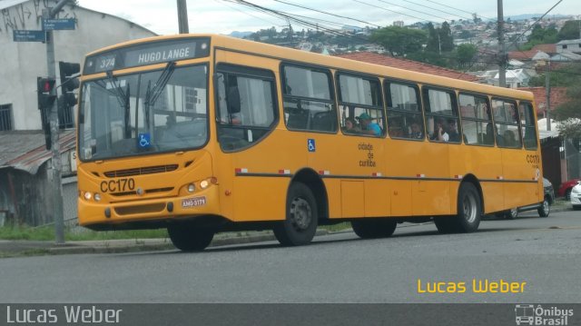 Auto Viação Santo Antônio CC170 na cidade de Curitiba, Paraná, Brasil, por Lucas Weber Calizario. ID da foto: 5533123.