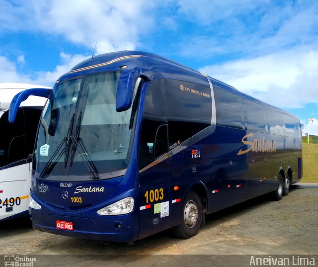 Empresas de Transportes Santana e São Paulo 1003 na cidade de Camaçari, Bahia, Brasil, por Aneivan Lima. Número da foto: #5533512.