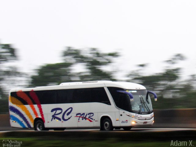 RC Tur Transportes e Turismo 2610 na cidade de Cubatão, São Paulo, Brasil, por Adam Xavier Rodrigues Lima. Número da foto: #5532396.