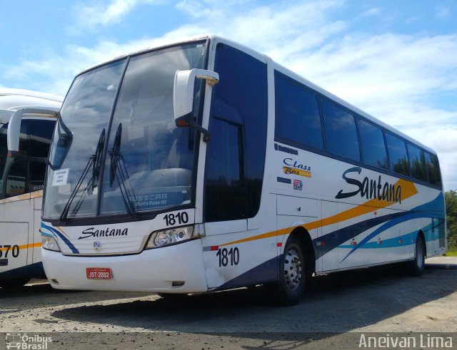 Empresas de Transportes Santana e São Paulo 1810 na cidade de Camaçari, Bahia, Brasil, por Aneivan Lima. Número da foto: #5533572.