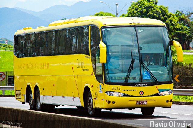 Viação Itapemirim 8615 na cidade de Resende, Rio de Janeiro, Brasil, por Flávio Oliveira. ID da foto: 5468365.