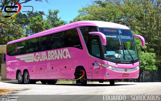 Viação Águia Branca 32070 na cidade de São Paulo, São Paulo, Brasil, por EDUARDO - SOROCABUS. ID da foto: 5467692.