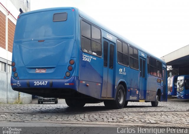 Viação Progresso 20447 na cidade de Belo Horizonte, Minas Gerais, Brasil, por Carlos Henrique Pereira. Número da foto: #5468165.