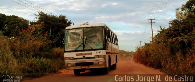 Ônibus Particulares 1260 na cidade de Igarapé-Açu, Pará, Brasil, por Carlos Jorge N.  de Castro. ID da foto: 5468273.