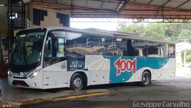 Auto Viação 1001 RJ 108.336 na cidade de Nova Friburgo, Rio de Janeiro, Brasil, por Giuseppe Carvalho. Número da foto: #5536284.