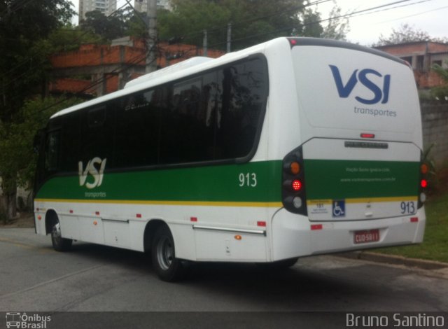 VSI - Viação Santo Ignácio 913 na cidade de Taboão da Serra, São Paulo, Brasil, por Bruno Santino. ID da foto: 5536354.