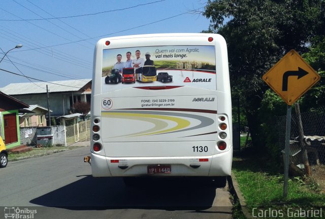 Viação Giratur 1130 na cidade de Caxias do Sul, Rio Grande do Sul, Brasil, por Carlos Gabriel. Número da foto: #5535287.