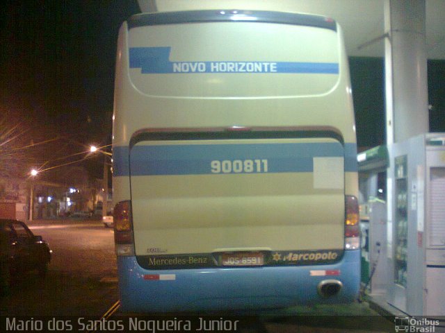 Viação Novo Horizonte 900811 na cidade de Irecê, Bahia, Brasil, por Mario dos Santos Nogueira Junior. Número da foto: #5535788.