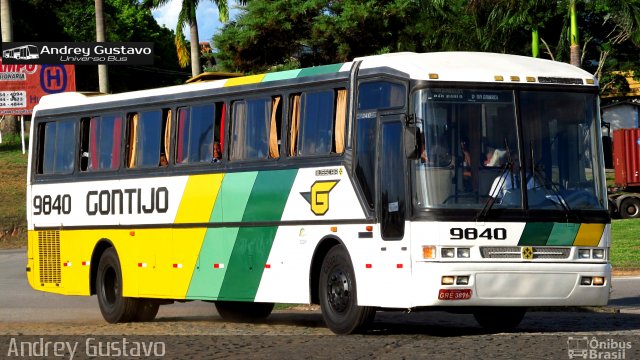 Empresa Gontijo de Transportes 9840 na cidade de Perdões, Minas Gerais, Brasil, por Andrey Gustavo. Número da foto: #5537310.
