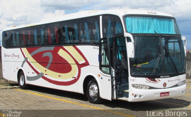 Vera Cruz Transporte e Turismo 1770 na cidade de Araxá, Minas Gerais, Brasil, por Lucas Borges . Número da foto: #5535561.