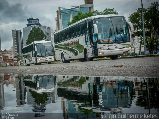 Viação Graciosa 126 na cidade de Curitiba, Paraná, Brasil, por Sergio Guilherme Ketes. Número da foto: #5536470.