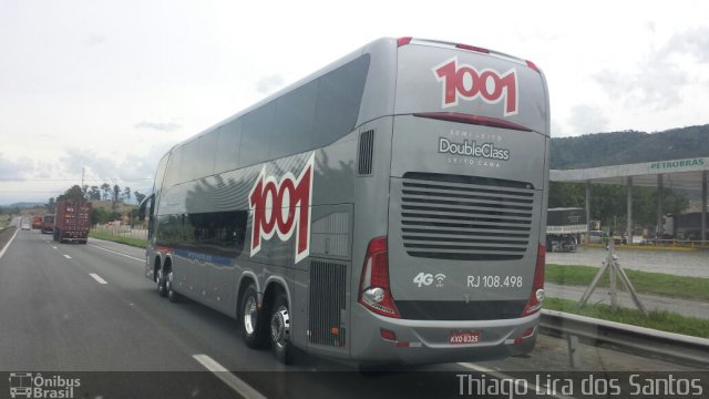 Auto Viação 1001 RJ 108.498 na cidade de Resende, Rio de Janeiro, Brasil, por EDUARDO - SOROCABUS. ID da foto: 5470589.