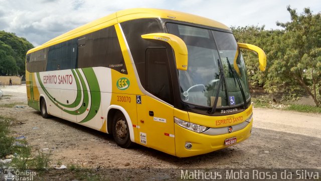 Expresso Espírito Santo 330070 na cidade de São Paulo, São Paulo, Brasil, por Matheus Mota Rosa da Silva. ID da foto: 5472084.