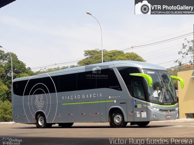 Viação Garcia 8523 na cidade de Maringá, Paraná, Brasil, por Victor Hugo Guedes Pereira. ID da foto: 5470890.