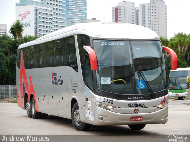 Expresso Maringá 5722 na cidade de Curitiba, Paraná, Brasil, por Andrew Moraes. Número da foto: #5470841.