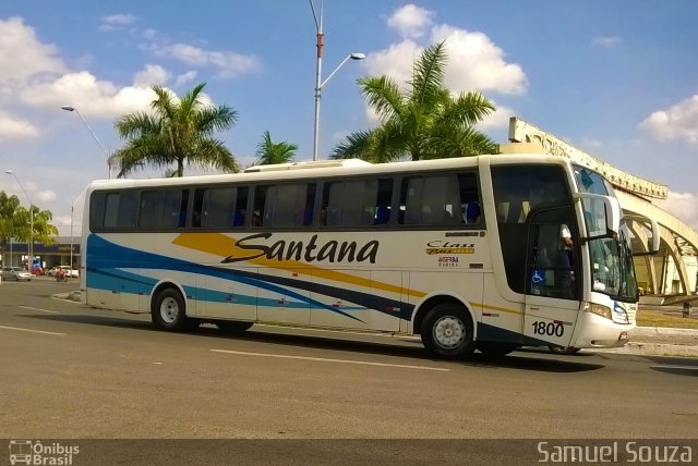 Empresas de Transportes Santana e São Paulo 1800 na cidade de Feira de Santana, Bahia, Brasil, por Samuel Souza. Número da foto: #5470459.