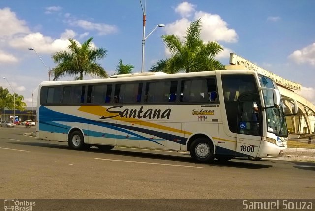 Empresas de Transportes Santana e São Paulo 1800 na cidade de Feira de Santana, Bahia, Brasil, por Samuel Souza. ID da foto: 5470459.