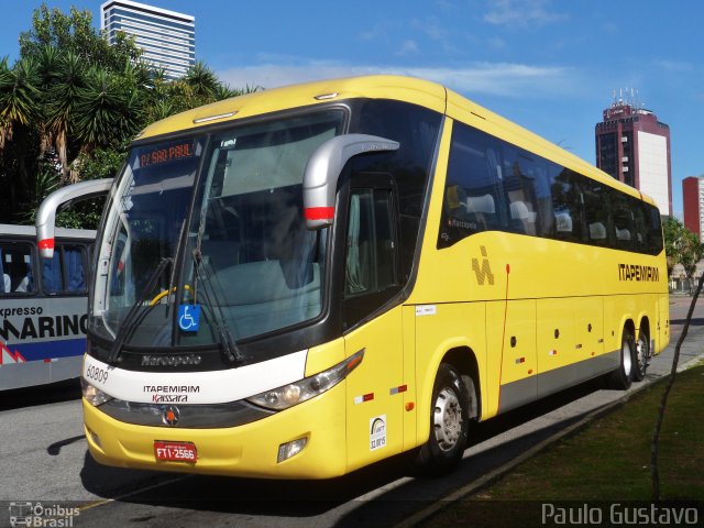 Viação Itapemirim 60809 na cidade de Curitiba, Paraná, Brasil, por Paulo Gustavo. ID da foto: 5470880.