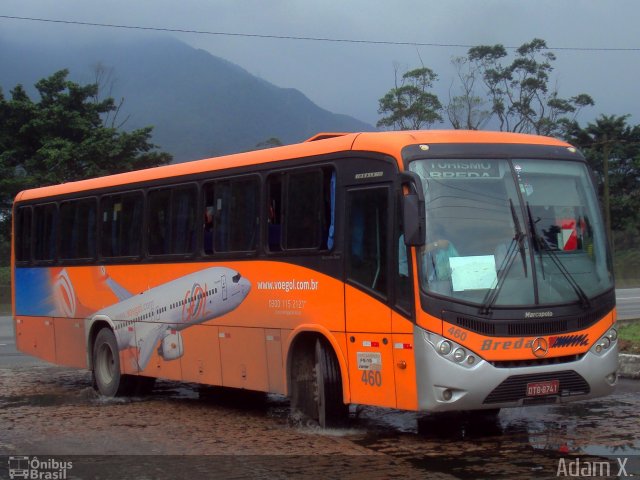 Breda Transportes e Serviços 460 na cidade de Cubatão, São Paulo, Brasil, por Adam Xavier Rodrigues Lima. Número da foto: #5473366.