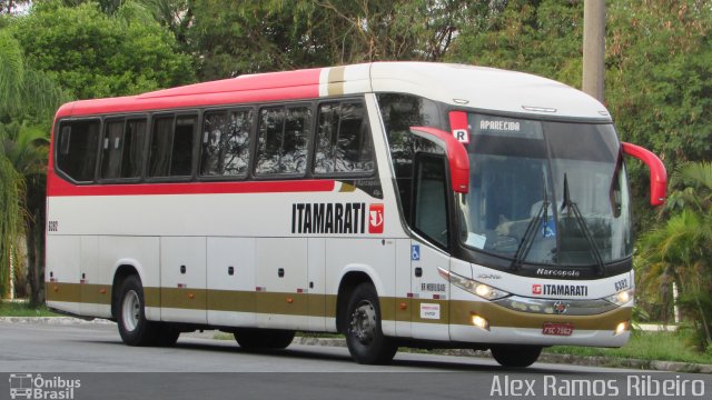 Expresso Itamarati 6392 na cidade de Taubaté, São Paulo, Brasil, por Alex Ramos Ribeiro. ID da foto: 5475212.