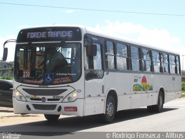 Viação Cidade de Maceió 5000 na cidade de Maceió, Alagoas, Brasil, por Rodrigo Fonseca. Número da foto: #5473623.